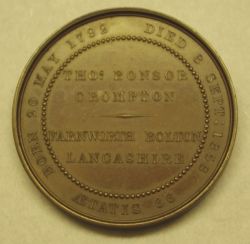 [Thomas Bonsor Crompton Medallion - Back]